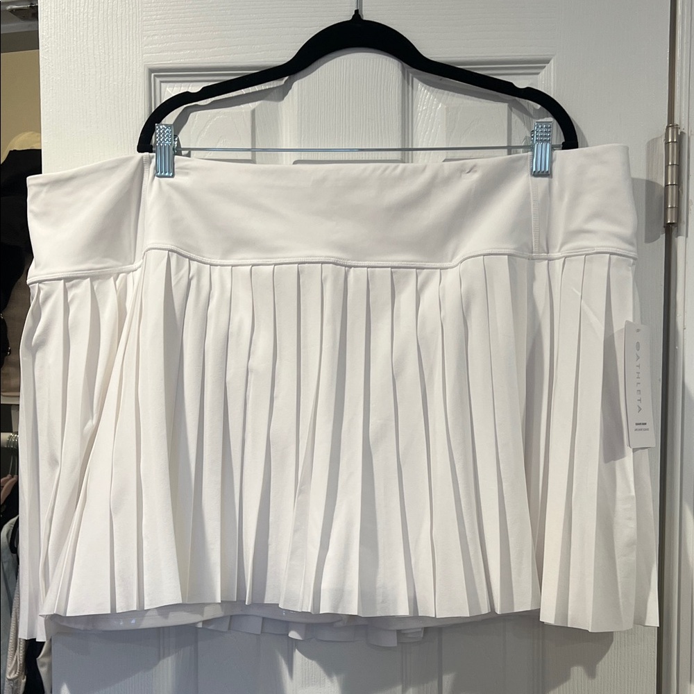 NWT Athleta White Elevate Skort - Picture 3 of 5